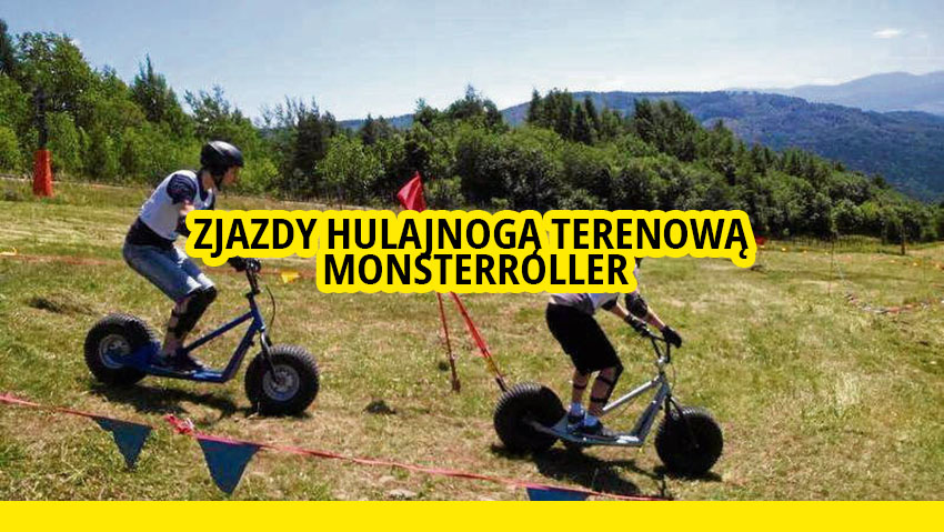 Zjazdy Hulajnogą Terenową Monsterroller Czarna Góra